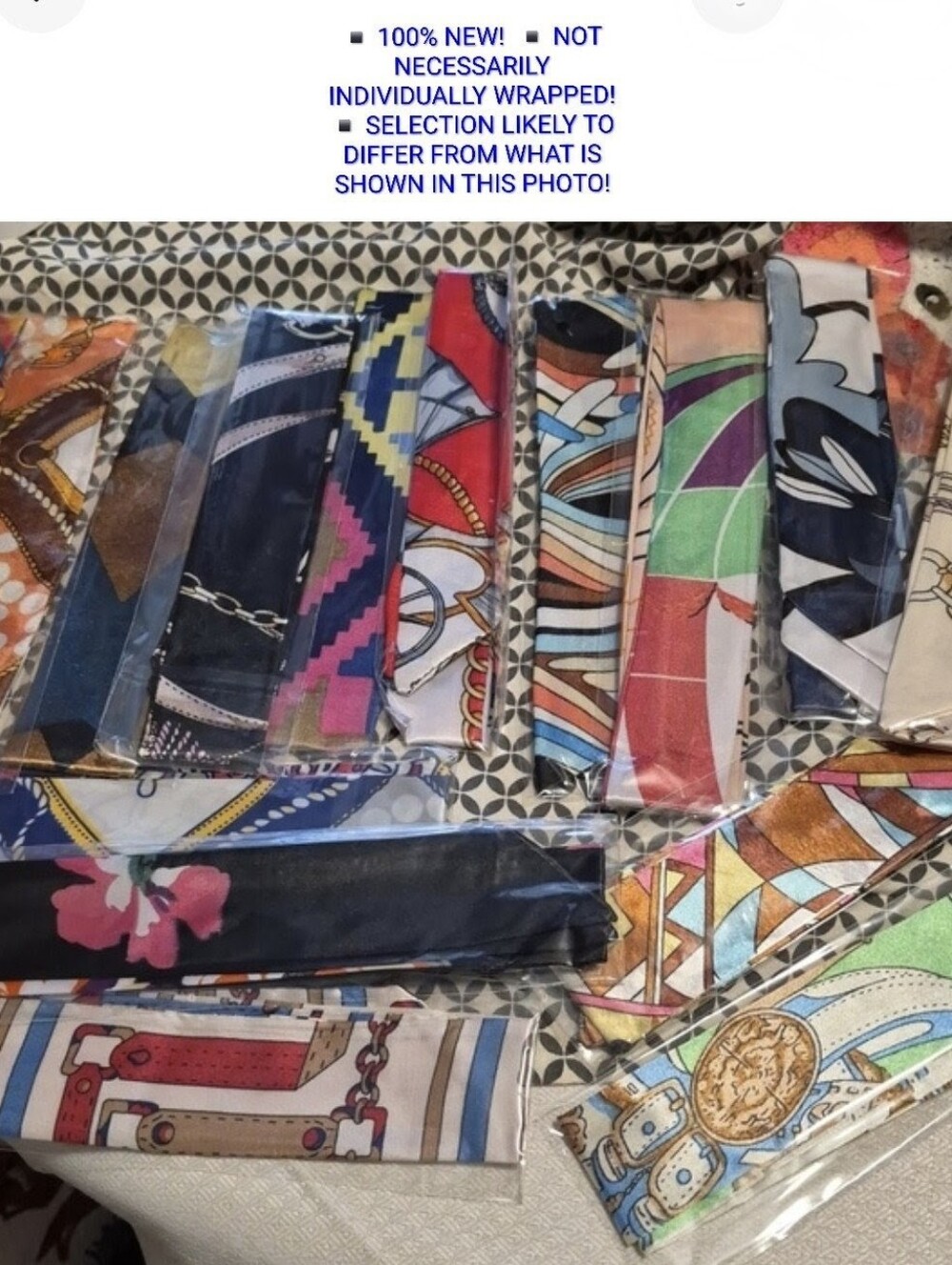 BAG SCARVES (AKA TWILLIES!) 🔥 BUNDLE OF 5!  Random colors & designs! NEW & CUTE